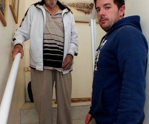 How Norman started to walk